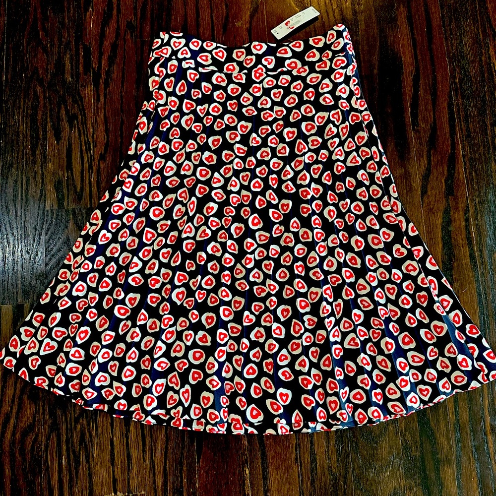 J. Crew pleated skirt